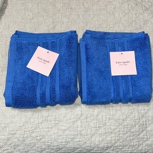 NWT set of 2 Kate Spade Hand Towels